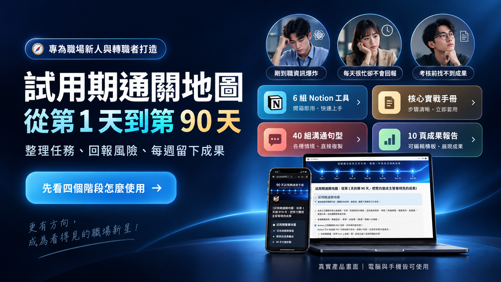 剛到職、面對大量陌生資訊的職場新人